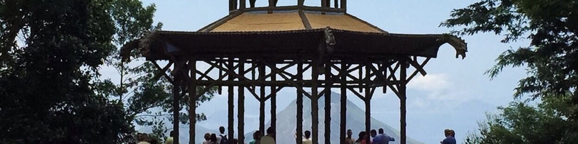 The Chinese Pavilion is a Chinese-style gazebo located in the Alto da Boa Vista district, in the city of Rio de Janeiro, Brazil. It is an important tourist attraction. The monument is located in the Tijuca Forest.