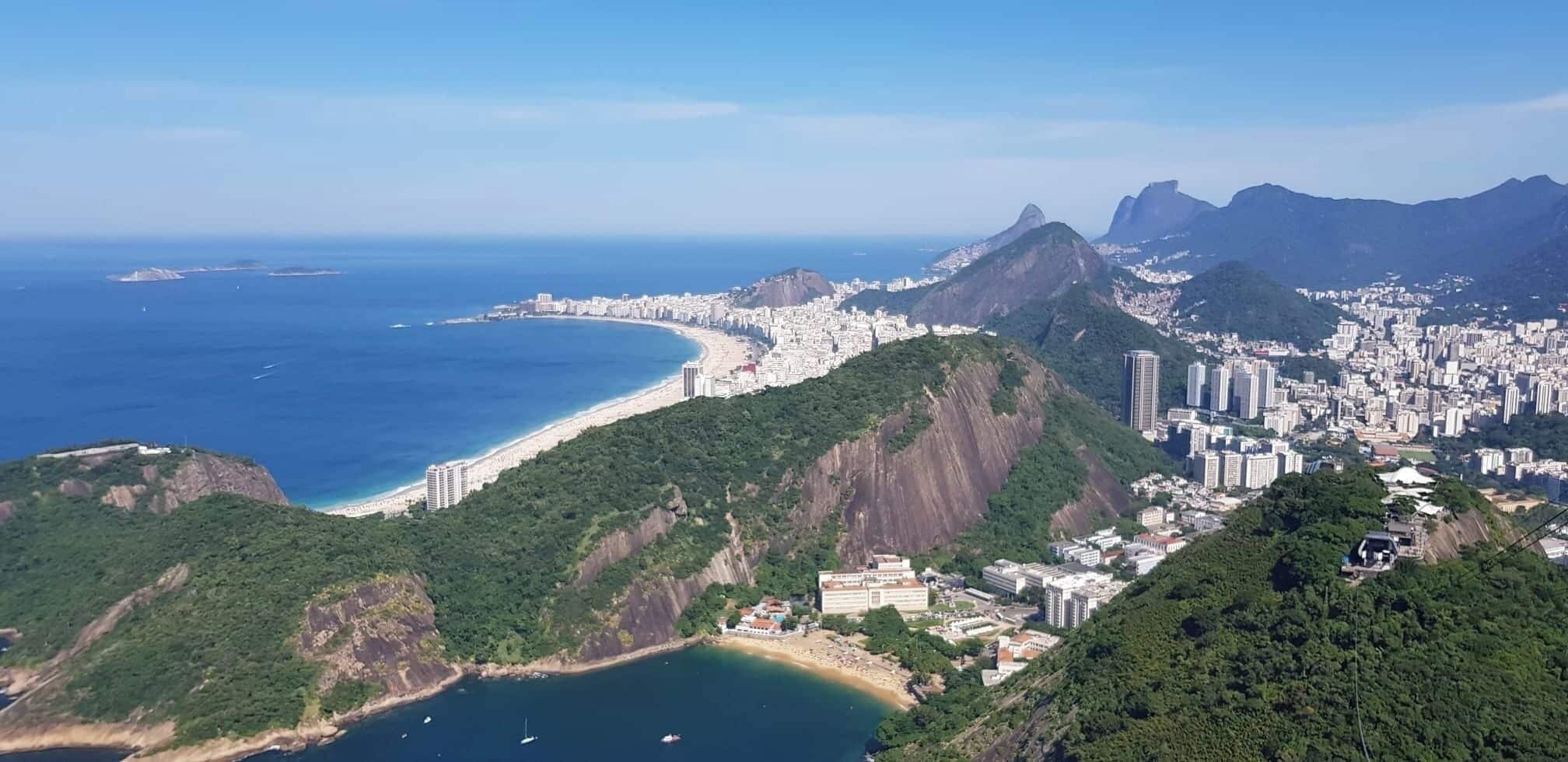 2 beaches is better than 1!
Breathtaking view of Copacabana Beach and Praia Vermelha in Rio de Janeiro!
#LifeAtExpedia