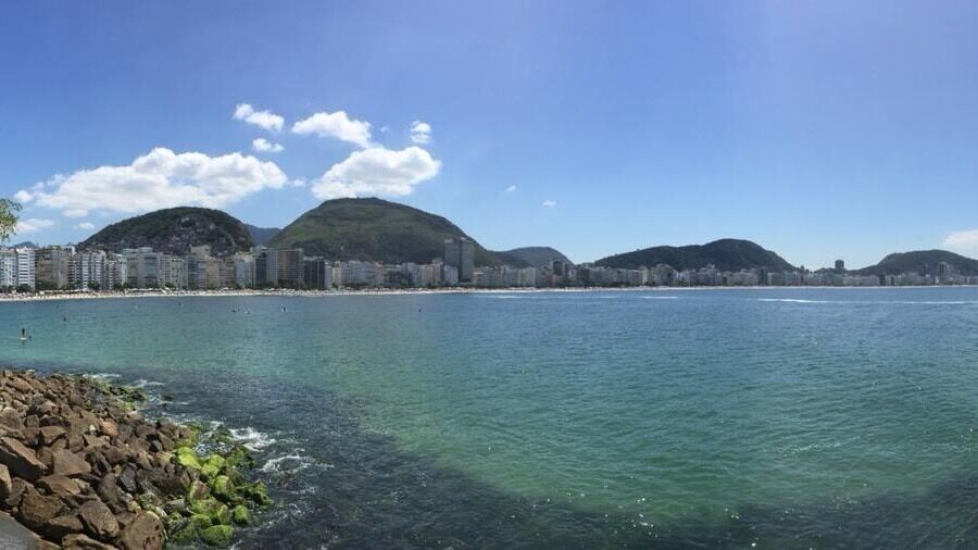 The view from the fort of Copacabanaâ€ïž