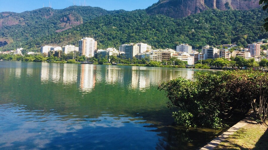 Beautiful view of the redeeming Christ! #lagoon #goodfeelings