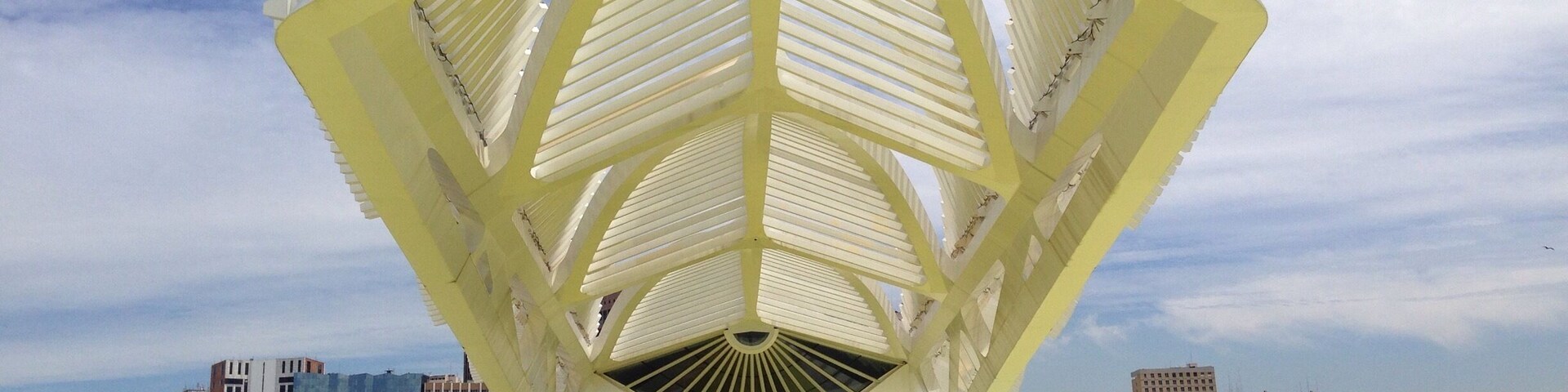 A great brand new museum in downtown Rio: Tomorrow's Museum.