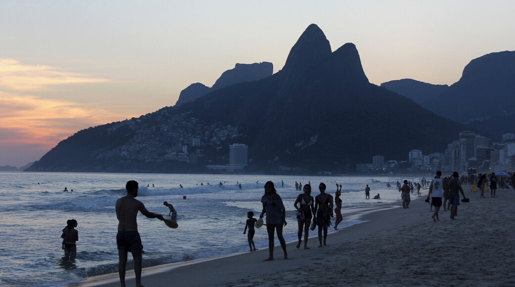 Atardecer en Ipanema Beach.