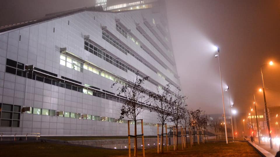 The interior of National Library in Riga is also worth checking out. You can visit the library for free even if you don't have the readers card. Just leave your bags and jacket in the locker and get a visitors pass #stunningstructures #Riga #Latvia