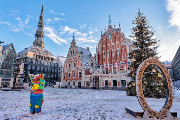 House of the Blackheads - Riga - Latvia
Nikon D750 - ISO 199 - Tamron SP15-30mm lens f11 - 20mm - f/13 1/50 sec
House of the Blackheads -Latvian: Melngalvju nams- is a building situated in the old town of Riga.
The original building was erected during the first third of the 14th century for the Brotherhood of Blackheads. It was founded in the 13th century as a gentlemen’s club for wealthy single merchants and their journeymen. In 1477 they rented the Great Guild’s New Hall, which was housed in what is now the Blackheads House and in 1773, when the Great Guild moved premises, they bought it. The society’s members were mainly German, but there were also English, Scottish, Dutch, Swedish and Norwegian members.
The society’s not so politically correct name originated from one of their patron saints; St Maurice was supposedly a black African Christian Roman commander who died as martyr after refusing to kill fellow Christians. St Maurice’s head was depicted on the Blackheads coat of arms, thus giving them their name.
Unfortunately, during World War II, the building was destroyed, along with almost all of the Town Hall Square and nearby St Peter’s church tower. The remains were demolished by the Soviets in 1948. The current reconstruction was erected from 1995 to 1999 by Valērij Kargin the president of Parex Bank. The reconstruction was inspired by an engraving in the portal which read “Should you ever see me falling, raise me up, it’s your calling”.
The bear depicted on the photo is one of the “United Buddy Bears” who spent the summer of 2018 in Riga. They stand together “hand in hand”, symbolising the future vision of a peaceful world.
Did you know that the first documented use of a decorated tree during winter celebration was recorded in 1510 in Riga? Take a look to my story to see one of the first christmas tree decoration.