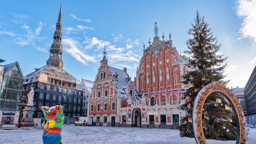 House of the Blackheads - Riga - Latvia
Nikon D750 - ISO 199 - Tamron SP15-30mm lens f11 - 20mm - f/13 1/50 sec
House of the Blackheads -Latvian: Melngalvju nams- is a building situated in the old town of Riga.
The original building was erected during the first third of the 14th century for the Brotherhood of Blackheads. It was founded in the 13th century as a gentlemen’s club for wealthy single merchants and their journeymen. In 1477 they rented the Great Guild’s New Hall, which was housed in what is now the Blackheads House and in 1773, when the Great Guild moved premises, they bought it. The society’s members were mainly German, but there were also English, Scottish, Dutch, Swedish and Norwegian members.
The society’s not so politically correct name originated from one of their patron saints; St Maurice was supposedly a black African Christian Roman commander who died as martyr after refusing to kill fellow Christians. St Maurice’s head was depicted on the Blackheads coat of arms, thus giving them their name.
Unfortunately, during World War II, the building was destroyed, along with almost all of the Town Hall Square and nearby St Peter’s church tower. The remains were demolished by the Soviets in 1948. The current reconstruction was erected from 1995 to 1999 by Valērij Kargin the president of Parex Bank. The reconstruction was inspired by an engraving in the portal which read “Should you ever see me falling, raise me up, it’s your calling”.
The bear depicted on the photo is one of the “United Buddy Bears” who spent the summer of 2018 in Riga. They stand together “hand in hand”, symbolising the future vision of a peaceful world.
Did you know that the first documented use of a decorated tree during winter celebration was recorded in 1510 in Riga? Take a look to my story to see one of the first christmas tree decoration.