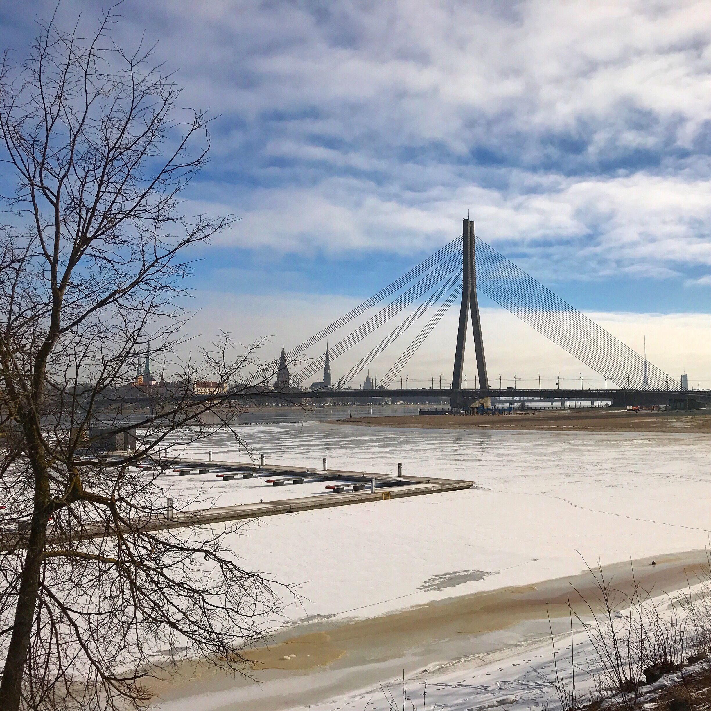 Spectacular view in #Riga, #Latvia. One of my favorite #cities in the world! #Baltic #Winter