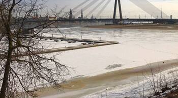 Spectacular view in #Riga, #Latvia. One of my favorite #cities in the world! #Baltic #Winter