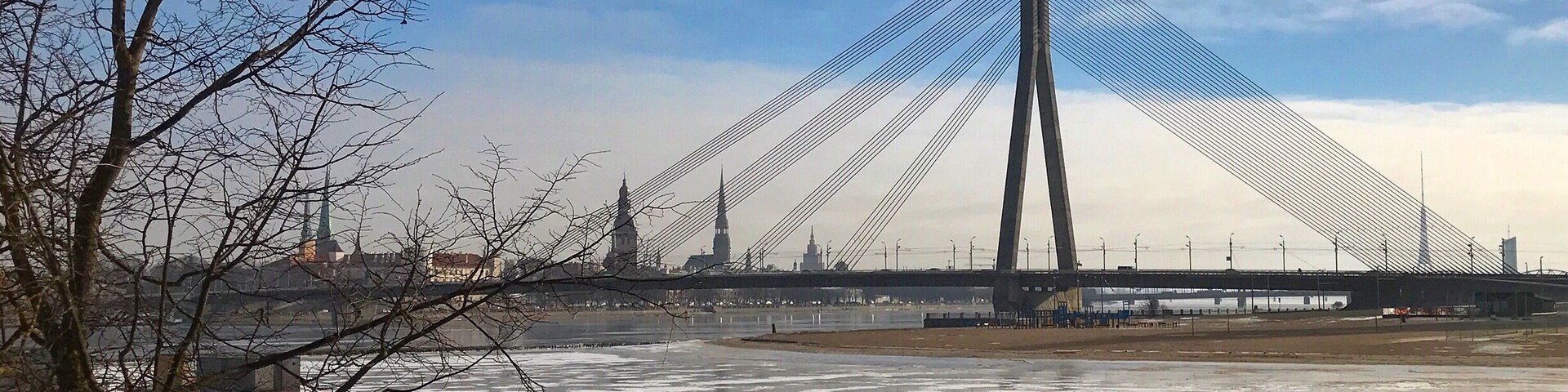 Spectacular view in #Riga, #Latvia. One of my favorite #cities in the world! #Baltic #Winter