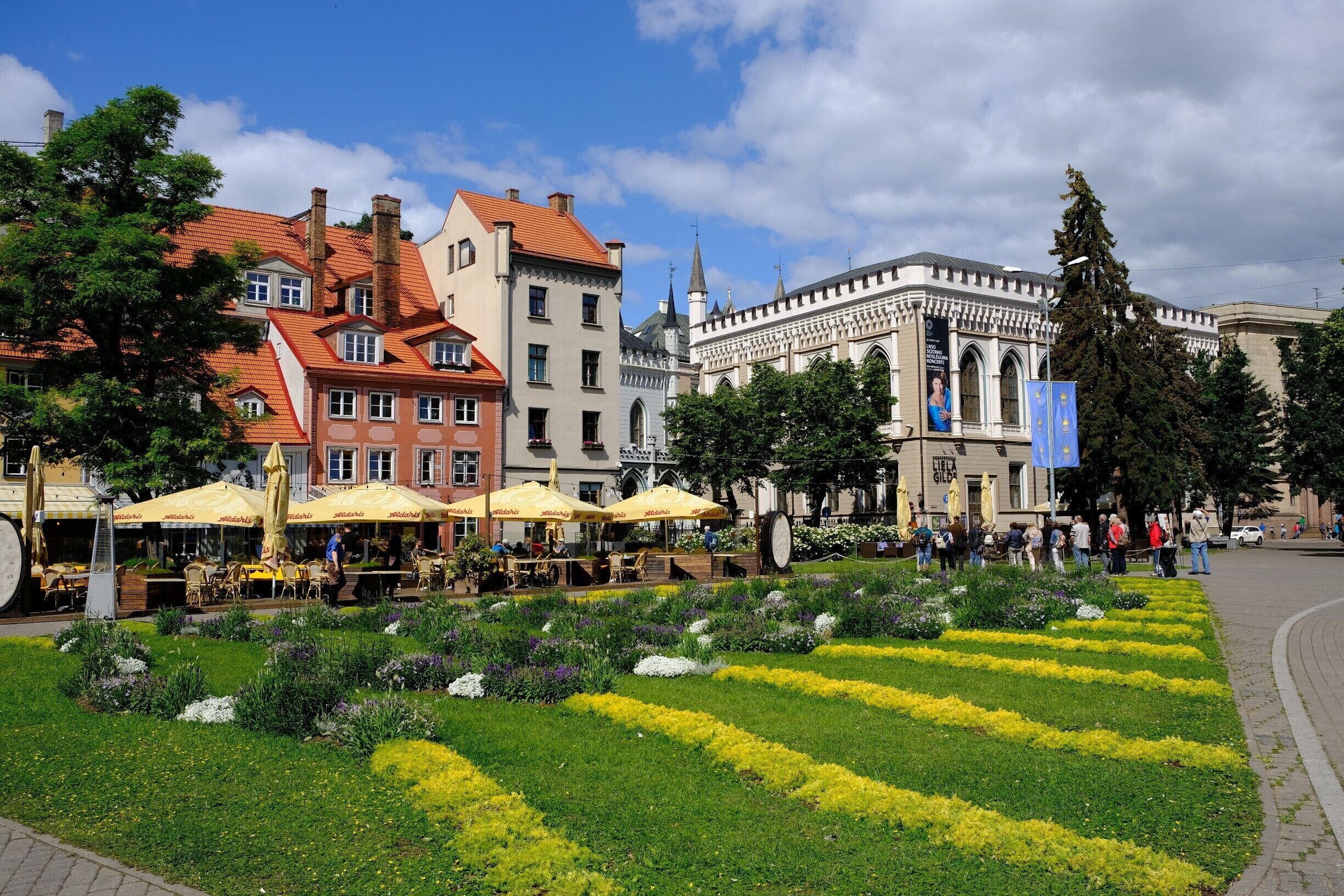 Livu square
Old Town of Riga, Latvia - June 2017