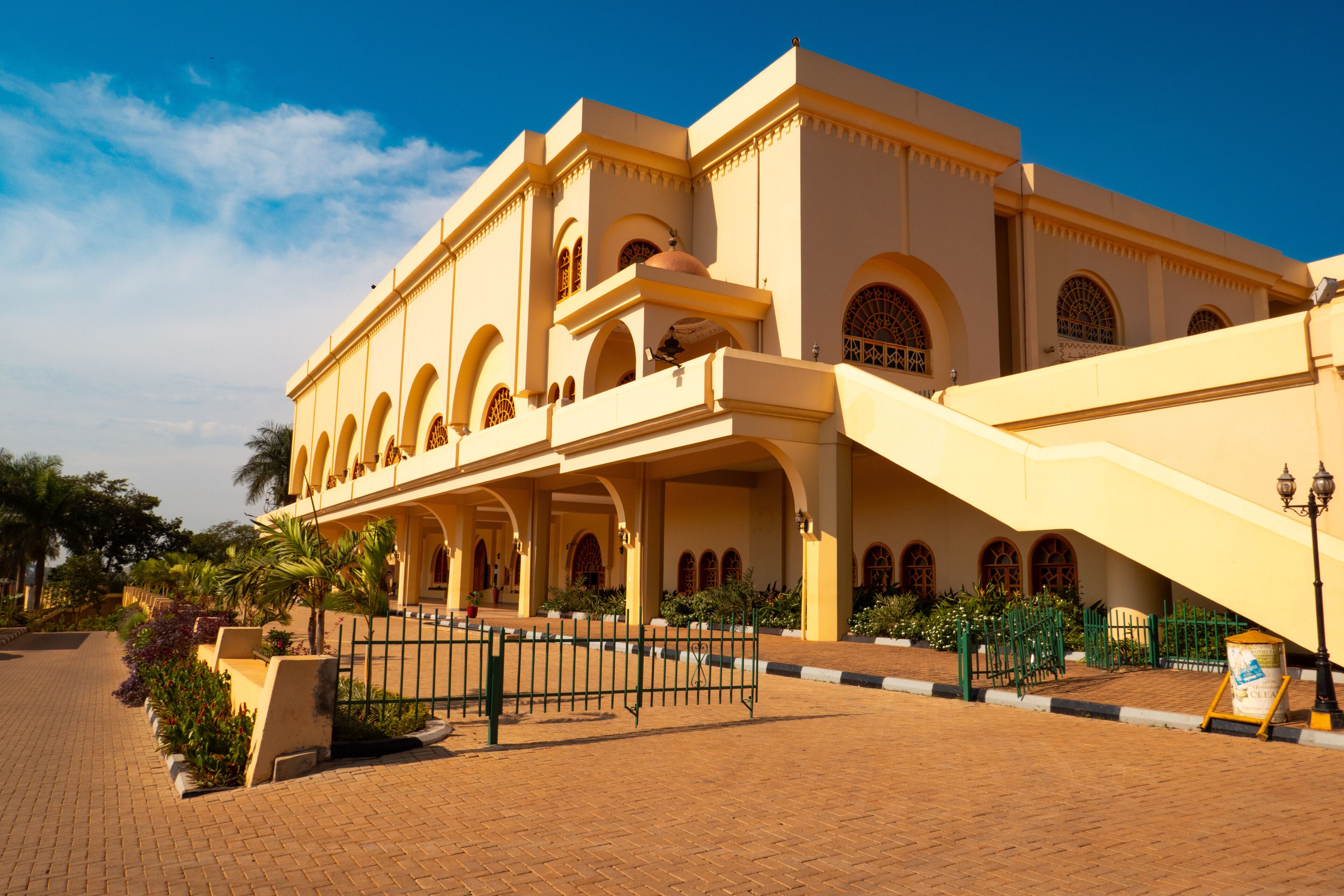 Scenic view of Gaddaffi National Mosque in Kampala, Uganda
