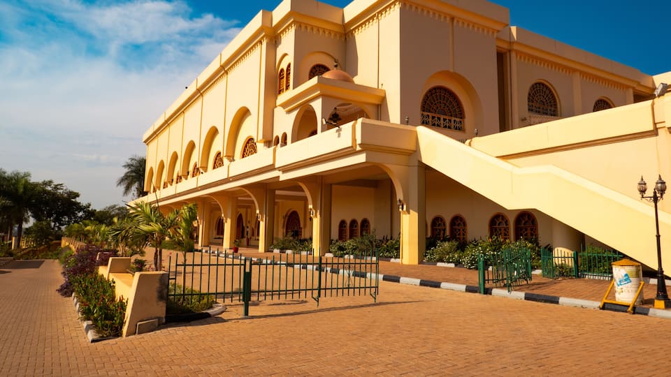Scenic view of Gaddaffi National Mosque in Kampala, Uganda