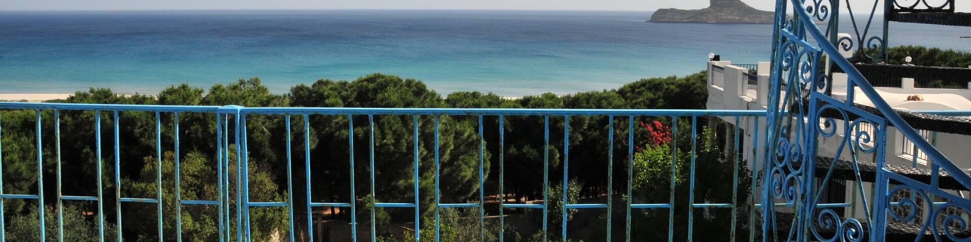 Pilau island at Raf Raf plage, northern Tunisia