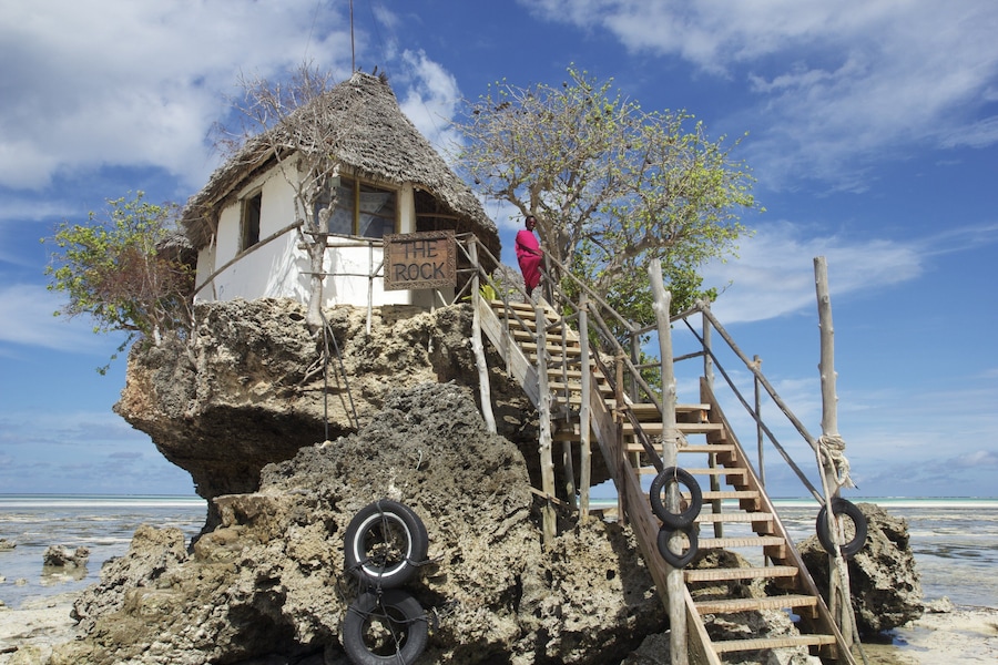 The Rock Restaurant, Zanzibar, Tanzania