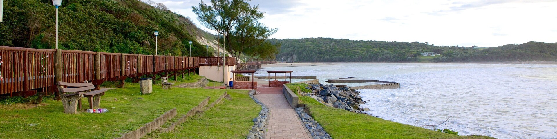 East London welches beinhaltet allgemeine KĂŒstenansicht und Landschaften