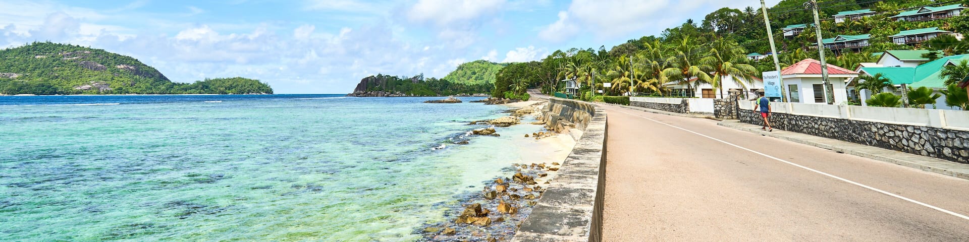 Launay road, Mahe, Seychelles