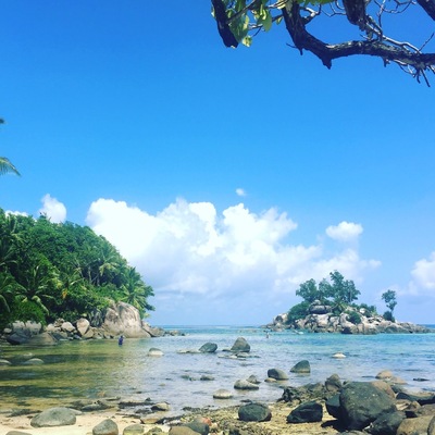 #LifeAtExpedia The most beautiful beach in Seychelles - so many secret spots to hide ☀️