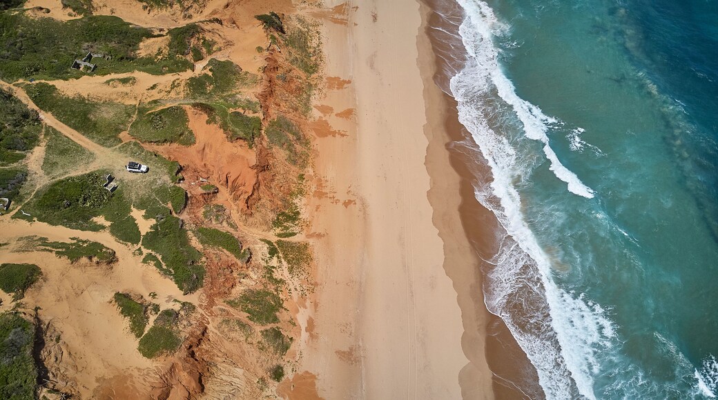 Dunes in front of the Indic Ocean, Xai-Xai, Mozambique