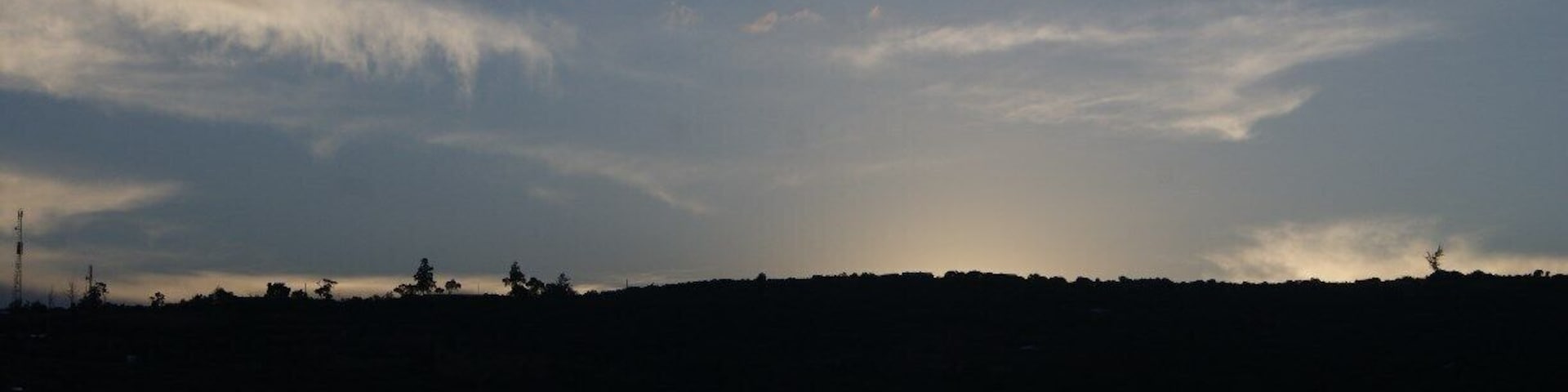 Sunset, another day gone. Get sizzling roast goat meat in one of the joints in the market place at this hour.