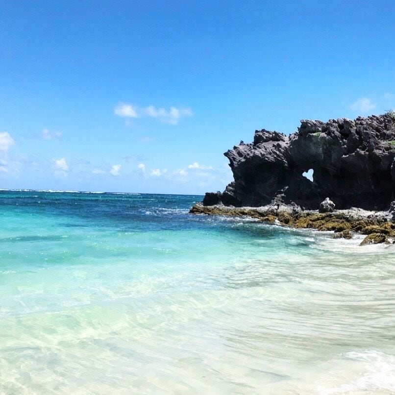 I took this picture 3 years ago when I did my Erasmus in Martinique. Every weekend I discovered a new beach. Anse Grosse Roche is a little beach located in the small town of Marin at the Atlantic coast. This beach was very close to my heart as it has a big rock with a heart-shaped hole in it. Happy Valentine's Day everyone!  #LifeAtExpedia 