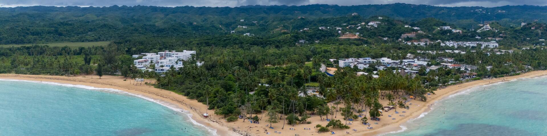 Playa Portillo, Las Terrenas, Samaná, Dominican Republic.