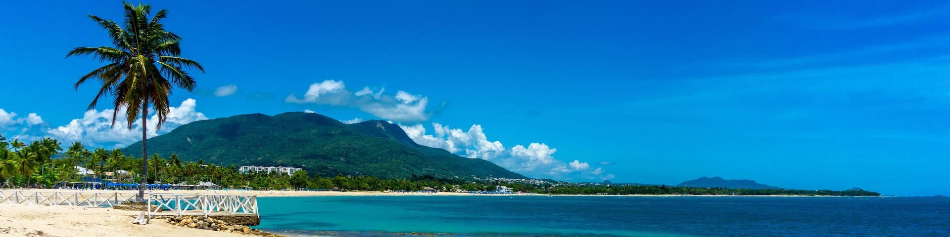 Puerto Plata - Dominican Republic, Beautiful Tropical Beach - July, 2022