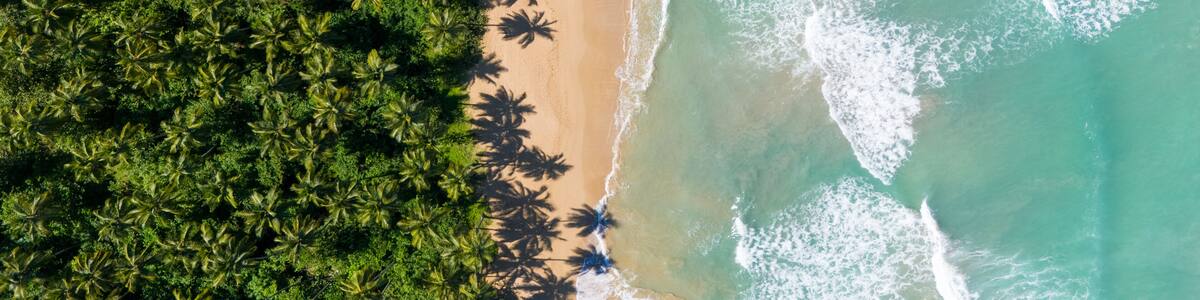 Playa Cosón, Las Terrenas, Samaná, Dominican Republic.