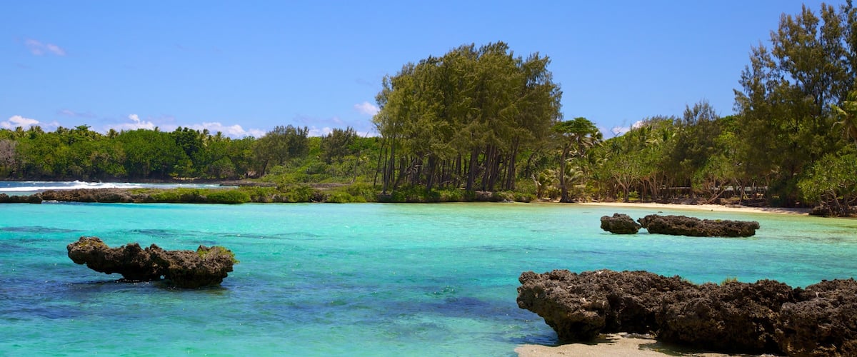 Port Vila featuring landscape views and tropical scenes