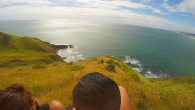 Lil tiki tour up the hill next to the Beach