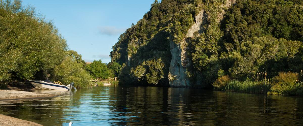 Kuratau River Lagoon