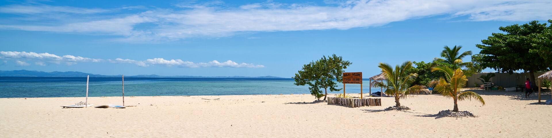 Tavua Island in Fiji is a famous vacation spot.