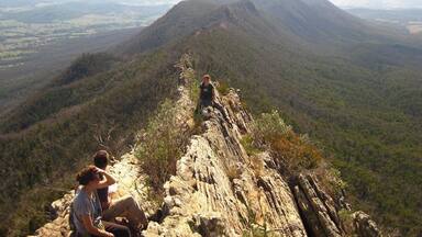 One of the BEST HIKES in Victoria. We got lost and had to forge our own path to the top. Result: a LOT of scratches and bruises, but a far better experience taking the road less (read, never before) travelled. For those not willing to scale cliffs to reach the peak, there is a very clearly sign-posted trail all the way to the Ridge Walk.