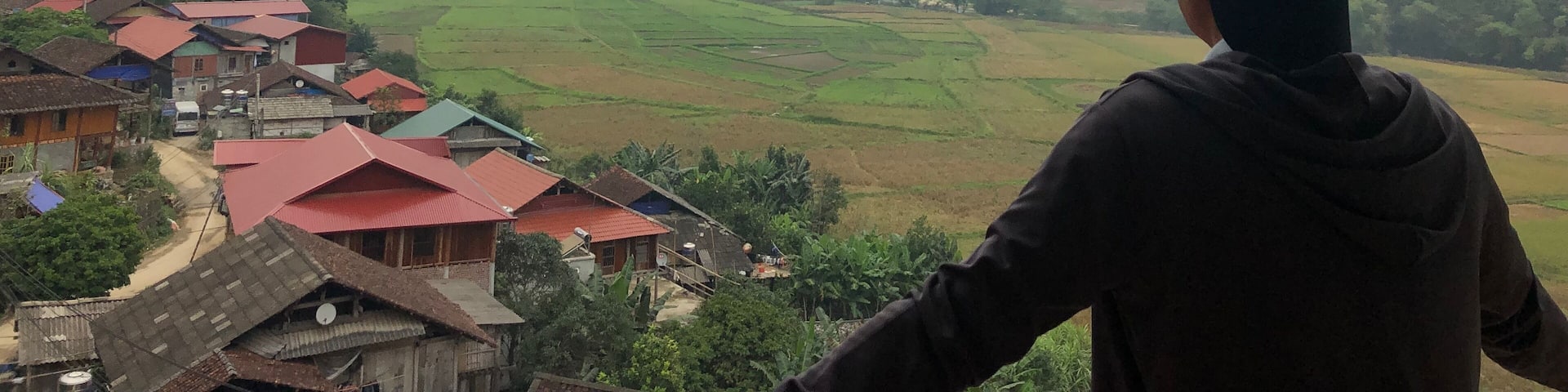 View from the homestay