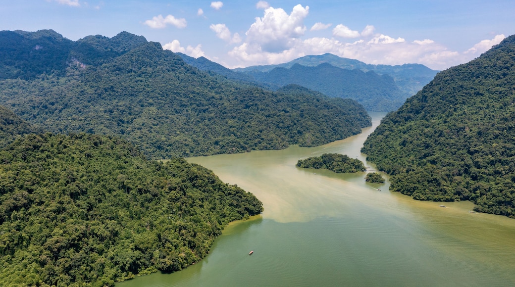Ba Be National Park,Vietnam in sunset