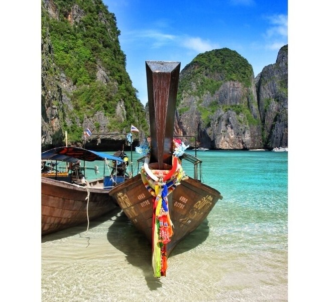 My vision of Dicaprio's paradise beach :)