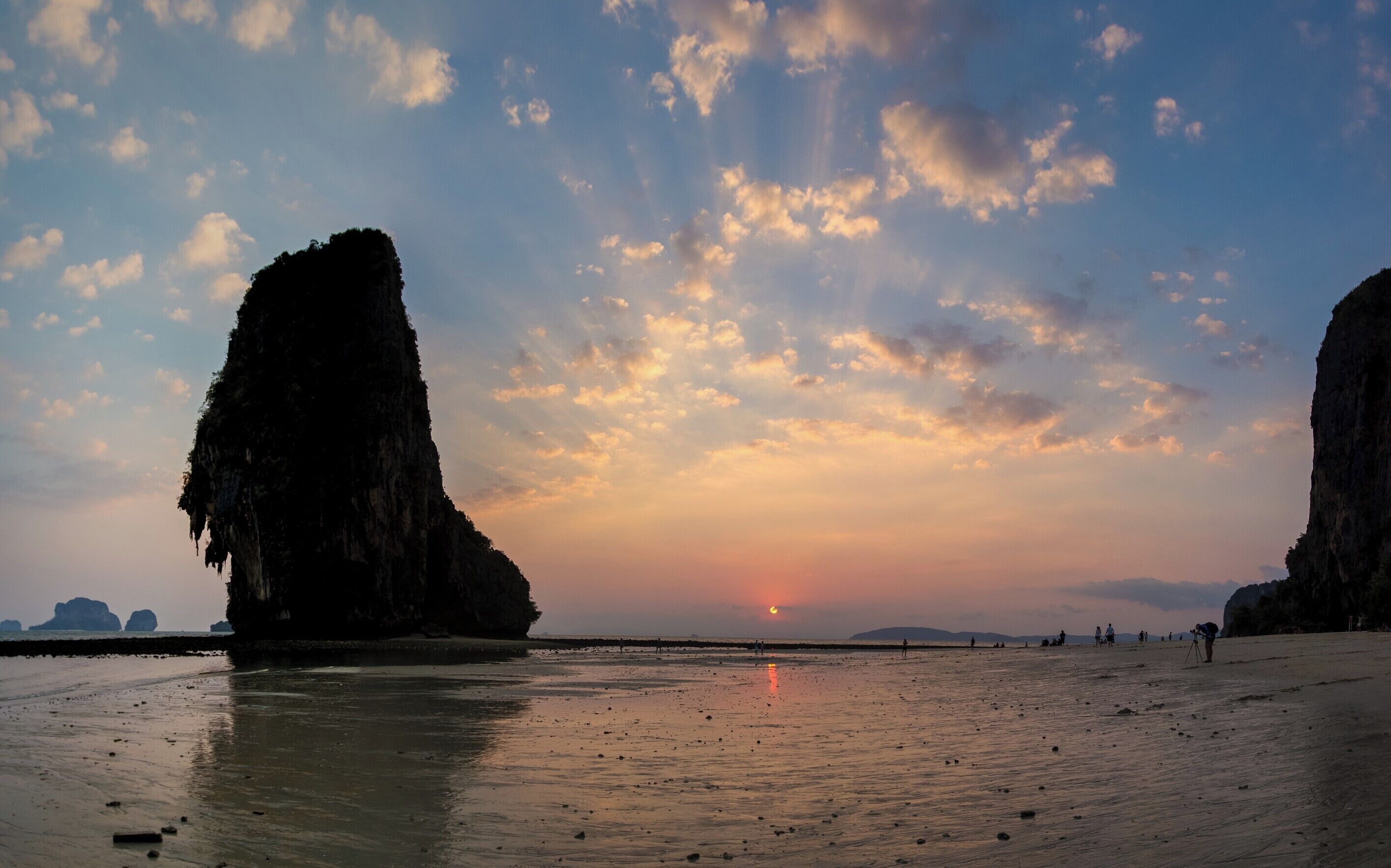 Ao Phra Nang Beach can only be accessed by boat. But the sunsets are worth it. #LifeAtExpedia #beaches