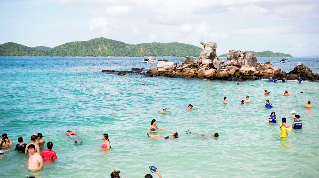 PhiPhi Island in Thailand...Lovely Place having Blue and Green shades of water,White beach....A tourists Playground which I could visit.