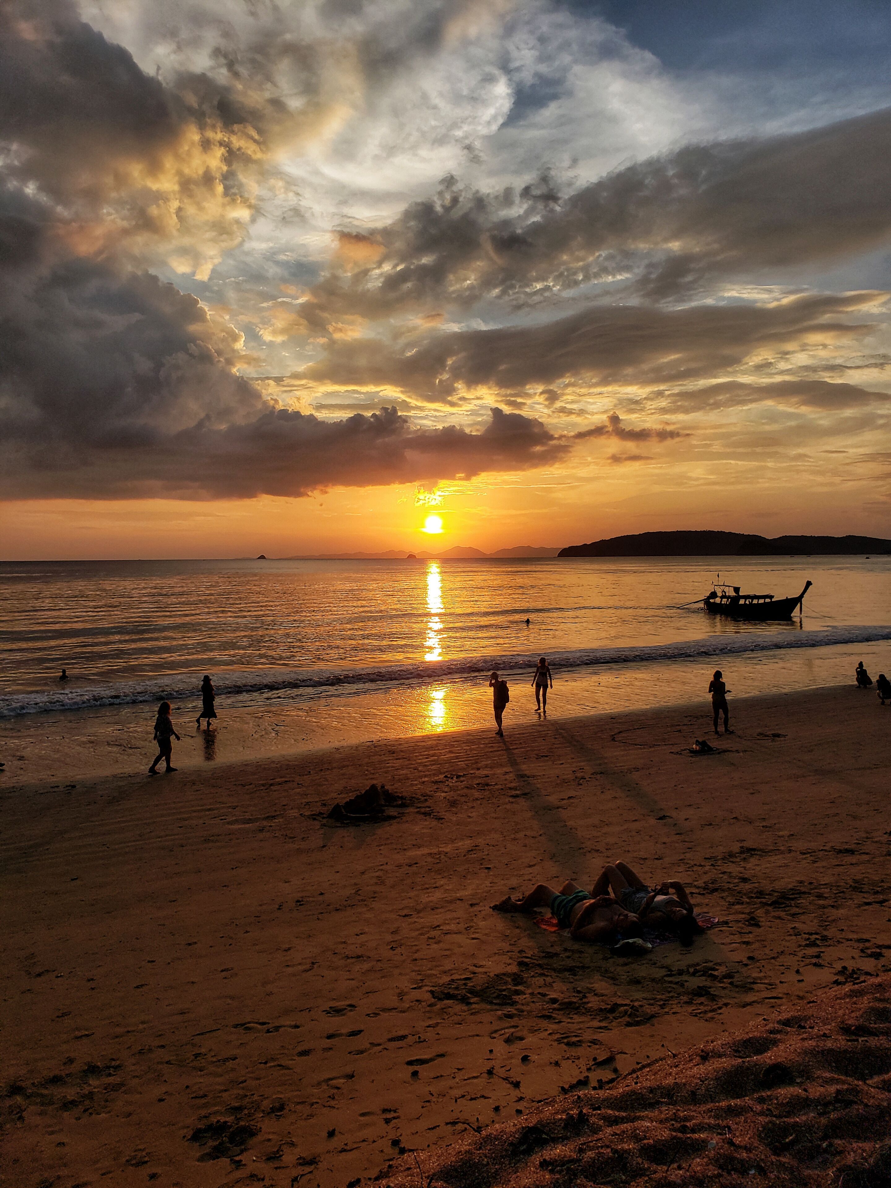 Golden hour in Thailand