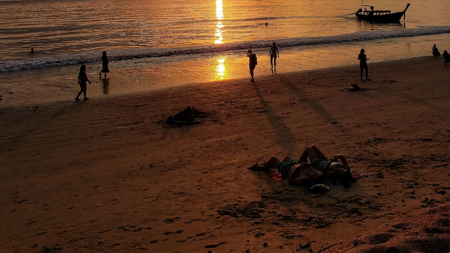 Golden hour in Thailand
