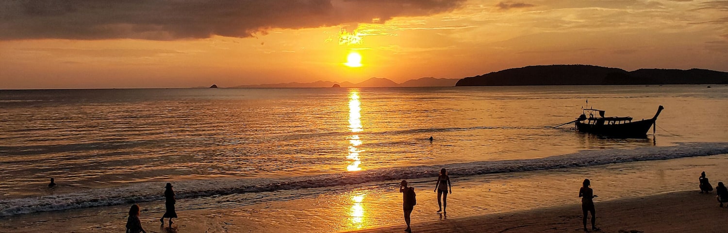 Golden hour in Thailand
