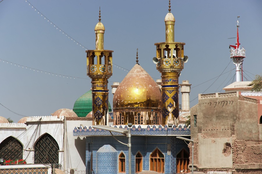 Shrine of Lal Shahbaz Qalandar in Sehwan Sharif, Pakistan