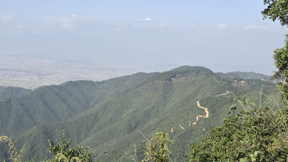 View from Phulchoki Height of Lalitpur, Nepal