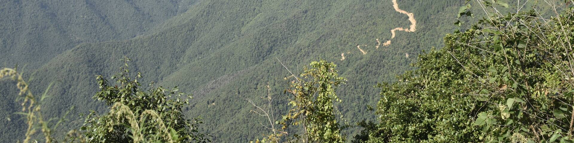 View from Phulchoki Height of Lalitpur, Nepal