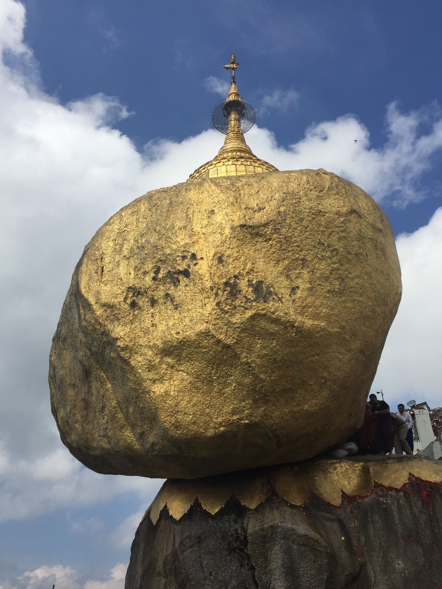 Golden Rock stupa