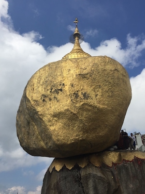 Golden Rock stupa