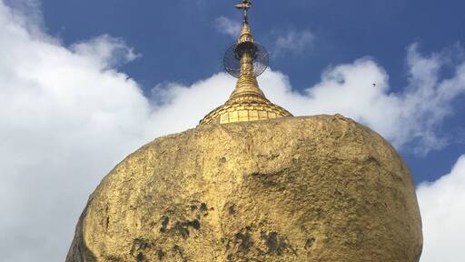Golden Rock stupa