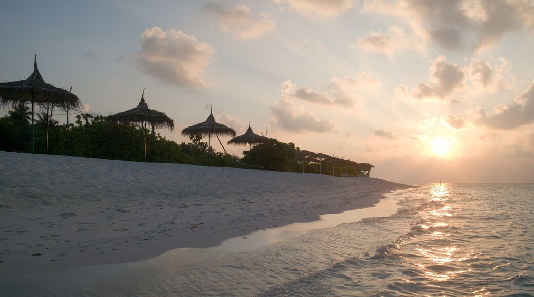 Sunset in Feridhoo, Maldives