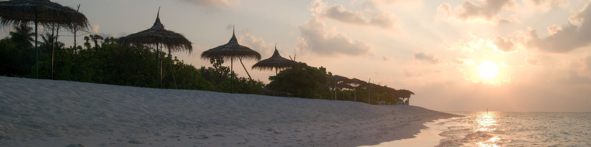 Sunset in Feridhoo, Maldives