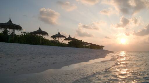 Sunset in Feridhoo, Maldives