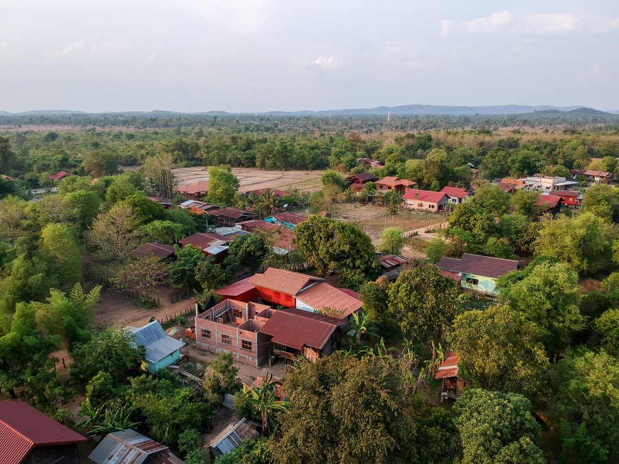 The little village of Khinak in Laos 🇱🇦, as seen from above. This is where my guide for my trip to the country was from.
#LifeAtExpediaGroup