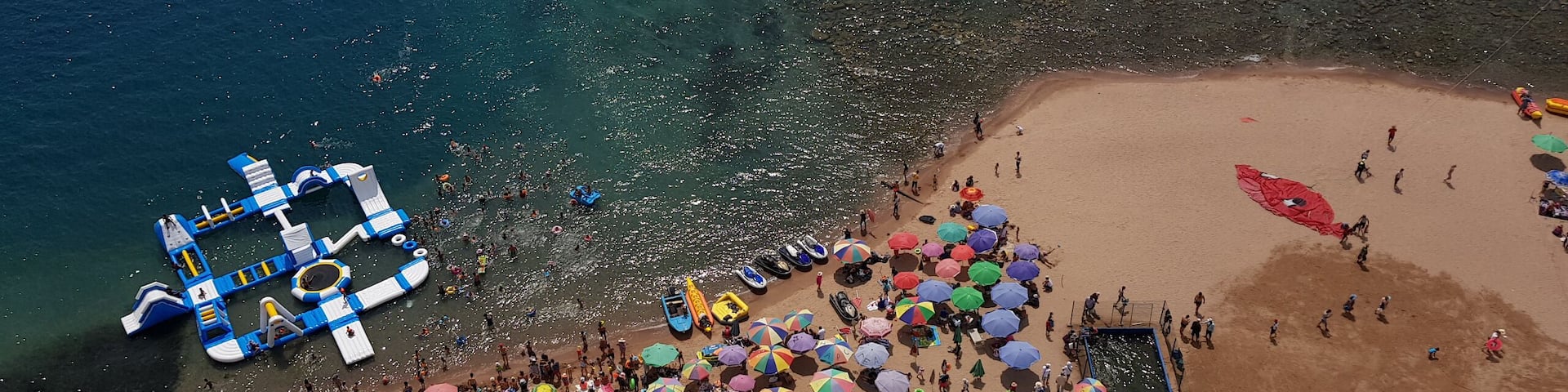 The very busy beach town of Bosteri on the shores of Kyrgyzstan's Lake Issyk Kul.
#WorldPhotoDay